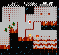 ディグダグ2のプレイ日記3：レトロゲーム(ファミコン)_挿絵49
