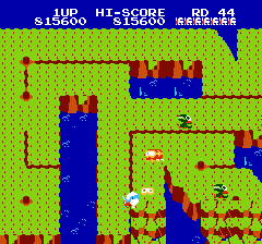 ディグダグ2のプレイ日記4:レトロゲーム(ファミコン)_挿絵54