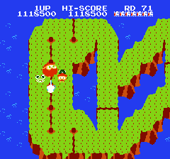 ディグダグ2のプレイ日記6：レトロゲーム(ファミコン)_挿絵51