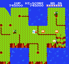 ディグダグ2のプレイ日記4:レトロゲーム(ファミコン)_挿絵25