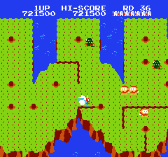 ディグダグ2のプレイ日記4:レトロゲーム(ファミコン)_挿絵14
