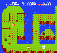 ディグダグ2のプレイ日記6：レトロゲーム(ファミコン)_挿絵40