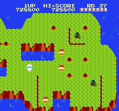 ディグダグ2のプレイ日記4:レトロゲーム(ファミコン)_挿絵20