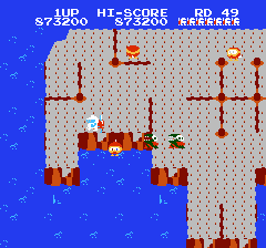 ディグダグ2のプレイ日記4:レトロゲーム(ファミコン)_挿絵77