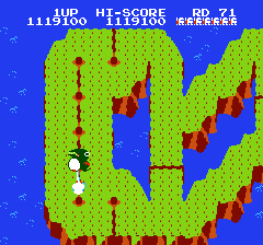 ディグダグ2のプレイ日記6：レトロゲーム(ファミコン)_挿絵52