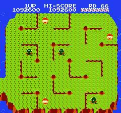 ディグダグ2のプレイ日記6：レトロゲーム(ファミコン)_挿絵29