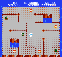 ディグダグ2のプレイ日記5：レトロゲーム(ファミコン)_挿絵1