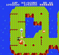 ディグダグ2のプレイ日記6：レトロゲーム(ファミコン)_挿絵30
