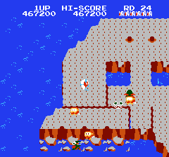 ディグダグ2のプレイ日記3：レトロゲーム(ファミコン)_挿絵25