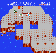 ディグダグ2のプレイ日記3：レトロゲーム(ファミコン)_挿絵26