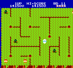 ディグダグ2のプレイ日記2:レトロゲーム(ファミコン)_挿絵20