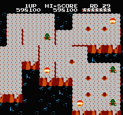 ディグダグ2のプレイ日記3：レトロゲーム(ファミコン)_挿絵47