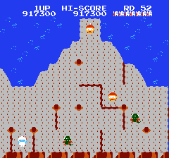 ディグダグ2のプレイ日記5：レトロゲーム(ファミコン)_挿絵6