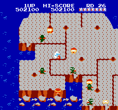ディグダグ2のプレイ日記3：レトロゲーム(ファミコン)_挿絵32