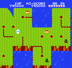 ディグダグ2のプレイ日記4:レトロゲーム(ファミコン)_挿絵24