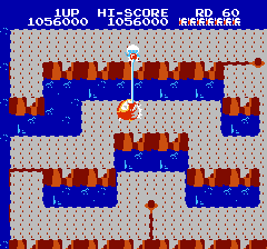 ディグダグ2のプレイ日記5：レトロゲーム(ファミコン)_挿絵58