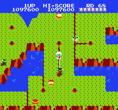 ディグダグ2のプレイ日記6：レトロゲーム(ファミコン)_挿絵38