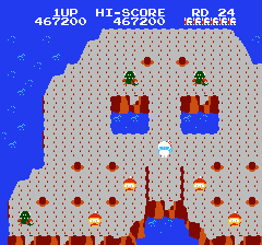 ディグダグ2のプレイ日記3：レトロゲーム(ファミコン)_挿絵23