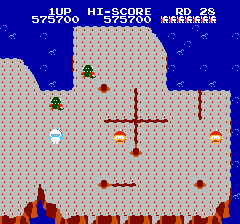 ディグダグ2のプレイ日記3：レトロゲーム(ファミコン)_挿絵42