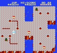 ディグダグ2のプレイ日記3：レトロゲーム(ファミコン)_挿絵14