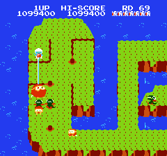 ディグダグ2のプレイ日記6：レトロゲーム(ファミコン)_挿絵42