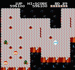 ディグダグ2のプレイ日記3：レトロゲーム(ファミコン)_挿絵46