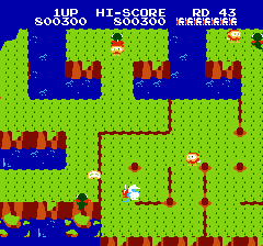 ディグダグ2のプレイ日記4:レトロゲーム(ファミコン)_挿絵47