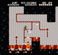 ディグダグ2のプレイ日記3：レトロゲーム(ファミコン)_挿絵50