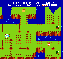 ディグダグ2のプレイ日記4:レトロゲーム(ファミコン)_挿絵46