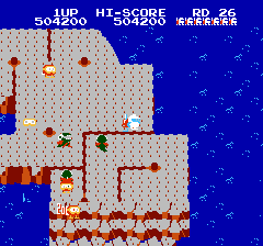 ディグダグ2のプレイ日記3：レトロゲーム(ファミコン)_挿絵33