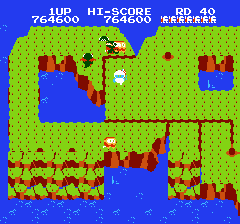 ディグダグ2のプレイ日記4:レトロゲーム(ファミコン)_挿絵36