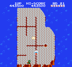 ディグダグ2のプレイ日記3：レトロゲーム(ファミコン)_挿絵12