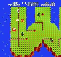 ディグダグ2のプレイ日記4:レトロゲーム(ファミコン)_挿絵15