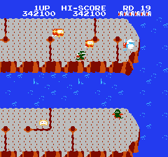 ディグダグ2のプレイ日記3：レトロゲーム(ファミコン)_挿絵3