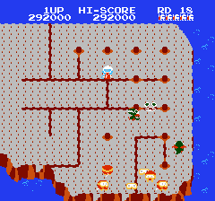 ディグダグ2のプレイ日記2:レトロゲーム(ファミコン)_挿絵64
