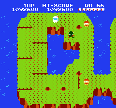 ディグダグ2のプレイ日記6：レトロゲーム(ファミコン)_挿絵28