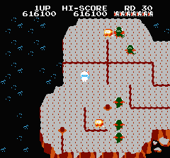 ディグダグ2のプレイ日記3：レトロゲーム(ファミコン)_挿絵54