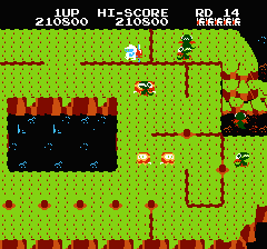 ディグダグ2のプレイ日記2:レトロゲーム(ファミコン)_挿絵40