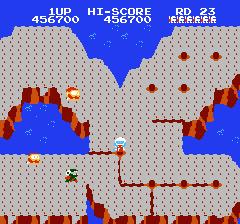 ディグダグ2のプレイ日記3：レトロゲーム(ファミコン)_挿絵21