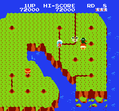 ディグダグ2のプレイ日記2:レトロゲーム(ファミコン)_挿絵9