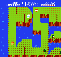 ディグダグ2のプレイ日記6：レトロゲーム(ファミコン)_挿絵32