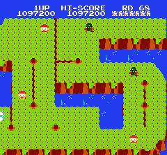 ディグダグ2のプレイ日記6：レトロゲーム(ファミコン)_挿絵37