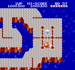 ディグダグ2のプレイ日記5：レトロゲーム(ファミコン)_挿絵37
