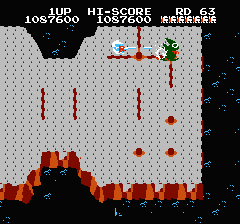 ディグダグ2のプレイ日記6：レトロゲーム(ファミコン)_挿絵16
