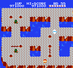 ディグダグ2のプレイ日記5：レトロゲーム(ファミコン)_挿絵22