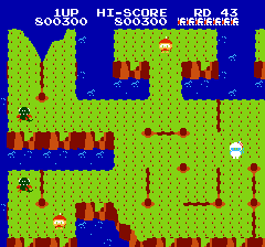 ディグダグ2のプレイ日記4:レトロゲーム(ファミコン)_挿絵45