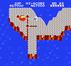 ディグダグ2のプレイ日記3：レトロゲーム(ファミコン)_挿絵22