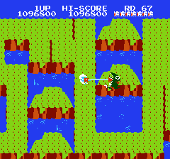 ディグダグ2のプレイ日記6：レトロゲーム(ファミコン)_挿絵35