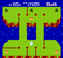 ディグダグ2のプレイ日記2:レトロゲーム(ファミコン)_挿絵25