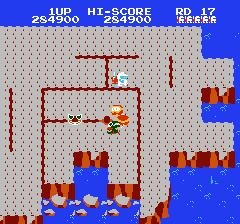 ディグダグ2のプレイ日記2:レトロゲーム(ファミコン)_挿絵60